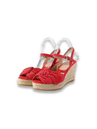 Kanna Keilschuhe Rot 208041
