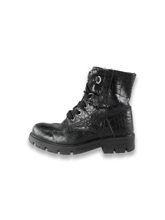 Omoda Schnürstiefel Schwarz 208129