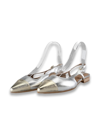 Notre-V Slingbacks Silber 208308