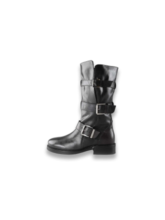 Bronx Bikerstiefel Schwarz 208434