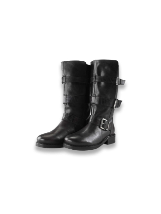 Bronx Bikerstiefel Schwarz 208434