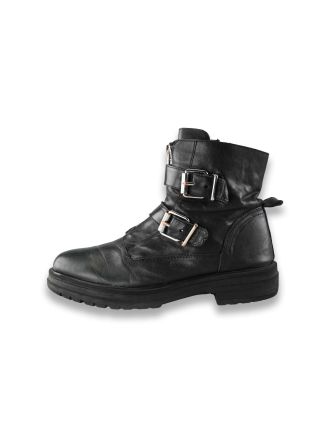 Poelman Bikerstiefel Schwarz 208471