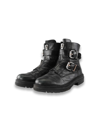 Poelman Bikerstiefel Schwarz 208471