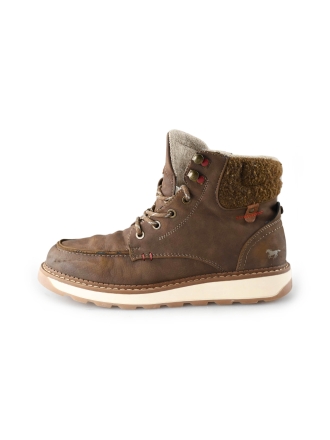 Mustang Schnürstiefel Braun 209919