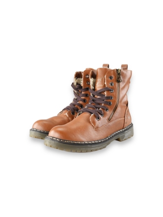 Mustang Schnürstiefel Braun 200333