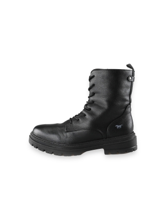 Mustang Schnürstiefel Schwarz 200590