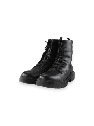 Mustang Schnürstiefel Schwarz 200590