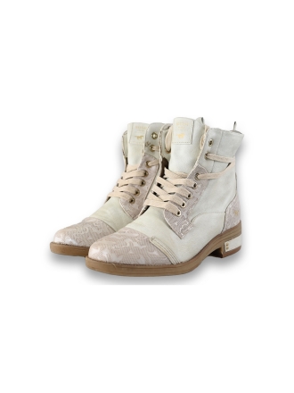Mustang Schnürstiefel Beige 200918