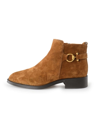 Linea Zeta Stiefeletten Cognac 204334