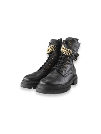 Linea Zeta Schnürstiefel Schwarz 205438