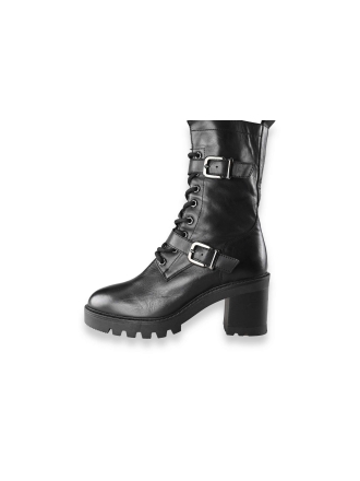 Linea Zeta Schnürstiefel Schwarz 205456