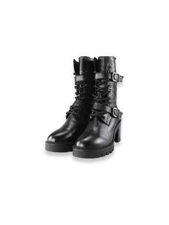 Linea Zeta Schnürstiefel Schwarz 205456