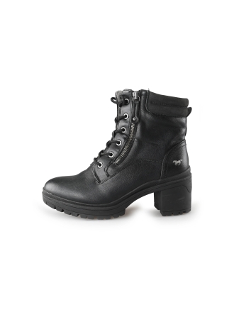 Mustang Schnürstiefel Schwarz 206245