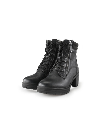 Mustang Schnürstiefel Schwarz 206245