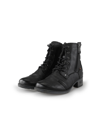 Mustang Schnürstiefel Schwarz 206762