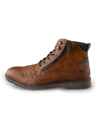 Mustang Schnürstiefel Braun 210256