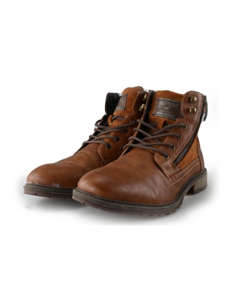 Mustang Schnürstiefel Braun 210256