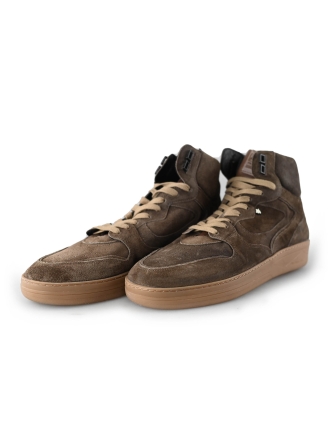 Floris van Bommel Hohe Sneaker Braun 210518