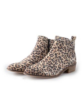 Ann Rocks Stiefeletten Leopardenmuster 211128