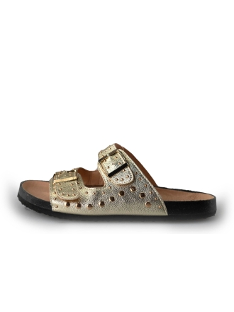 Ann Rocks Flip-Flops Gold 211399