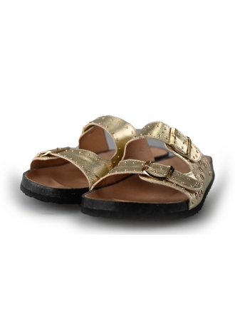 Ann Rocks Flip-Flops Gold 211399