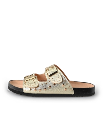 Ann Rocks Flip-Flops Gold 211475