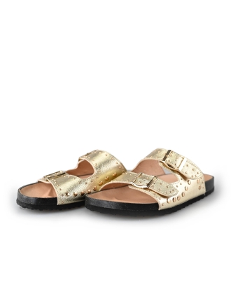 Ann Rocks Flip-Flops Gold 211475