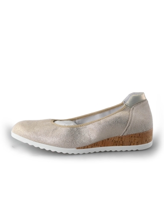 Feyn Keilschuhe Gold 211638