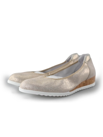 Feyn Keilschuhe Gold 211638