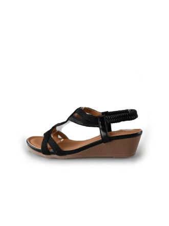 Ella Cruz Sandalen Schwarz 211706