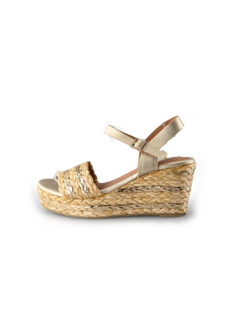 Mia & Jo Keilschuhe Gold 211742