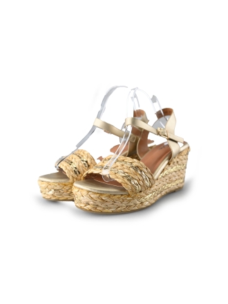 Mia & Jo Keilschuhe Gold 211742