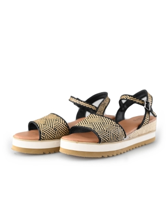 Mia & Jo Keilschuhe Schwarz 211814