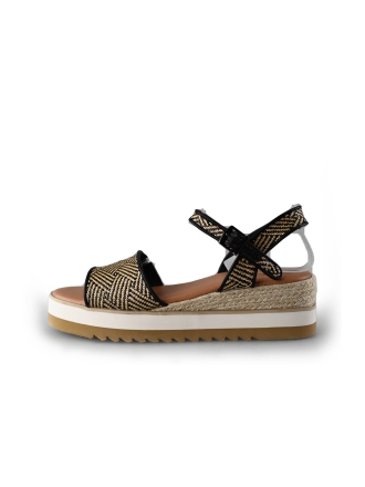 Mia & Jo Keilschuhe Schwarz 211851