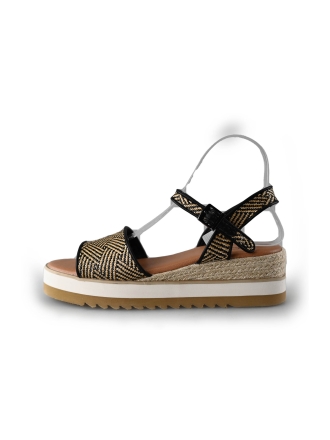 Mia & Jo Keilschuhe Schwarz 211851