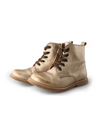 Keq Schnürstiefel Gold 212221