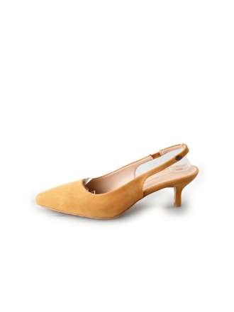 Fred de La Bretoniere Slingbacks Braun 212388