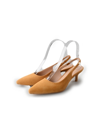 Fred de La Bretoniere Slingbacks Braun 212388