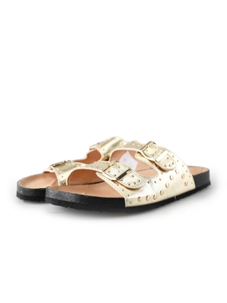Ann Rocks Flip-Flops Gold 213577