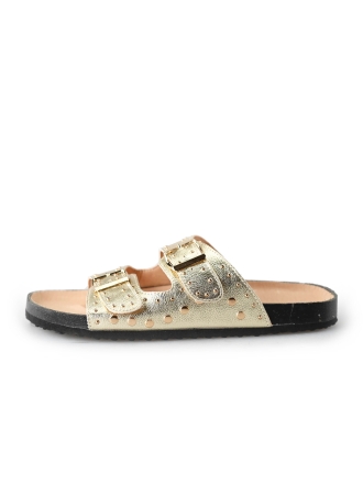 Ann Rocks Flip-Flops Gold 213578