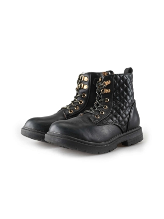 Nelson Schnürstiefel Schwarz 213616