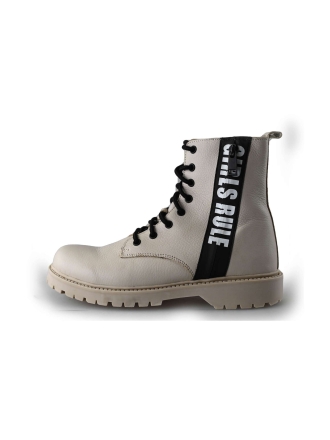 Sub55 Schnürstiefel Beige 213969