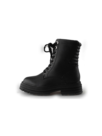 DSTRCT Schnürstiefel Schwarz 214020