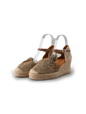 Unisa Keilschuhe Gold 214028