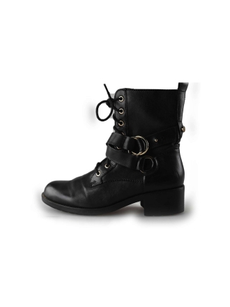 Fred de La Bretoniere Schnürstiefel Schwarz 214151