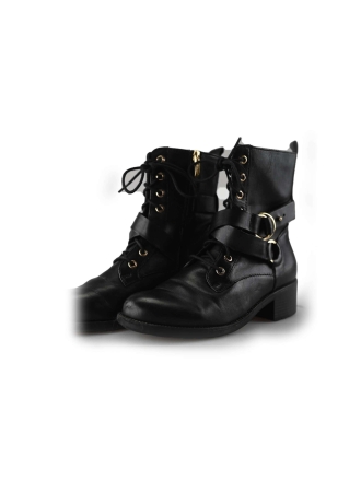 Fred de La Bretoniere Schnürstiefel Schwarz 214151