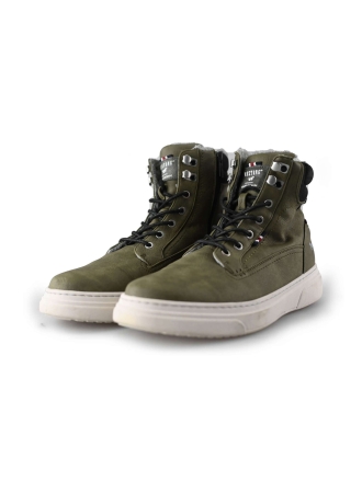 Mustang Schnürstiefel Grün 214202