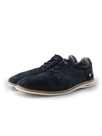 Mustang Schnürschuhe Blau 214232