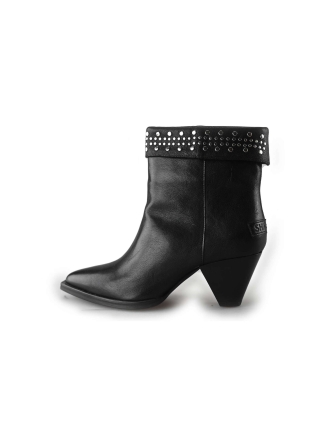 Shabbies Stiefeletten Schwarz 214297