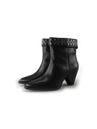 Shabbies Stiefeletten Schwarz 214297